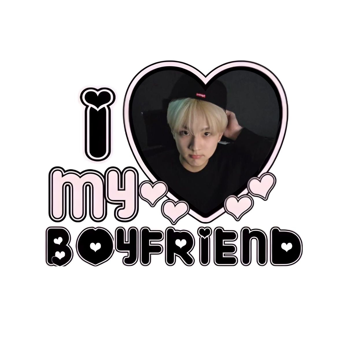 Custom I heart my boyfriend tee