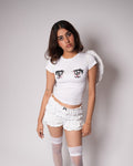 PINK EYES TOP