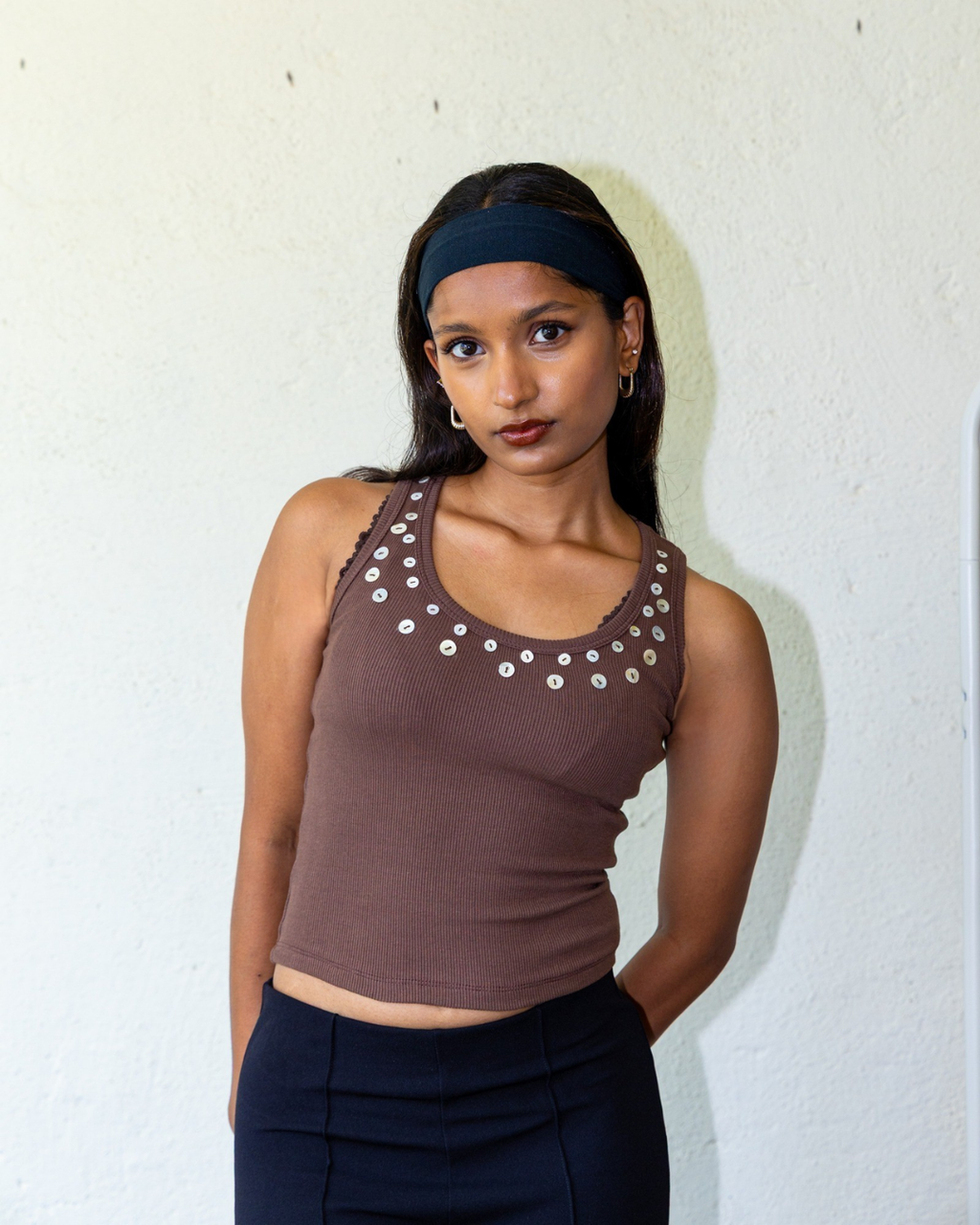Brown tank with Shell detail