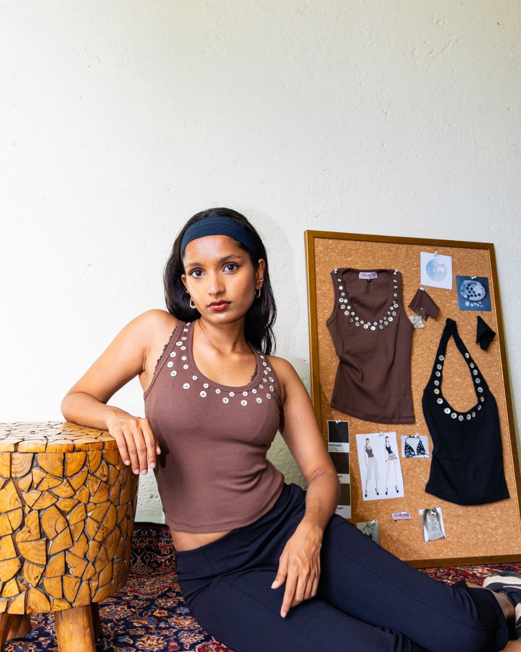 Brown tank with Shell detail